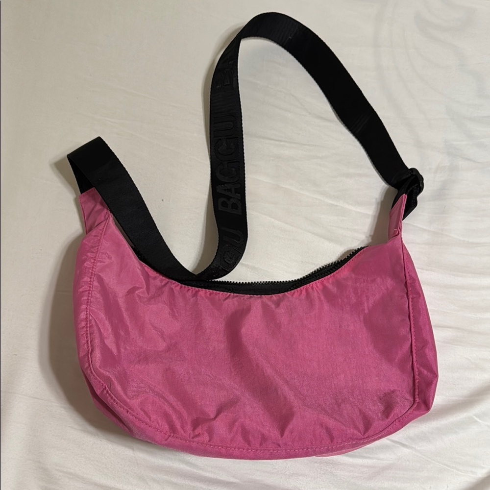 Baggu Pink Crossbody Bag medium